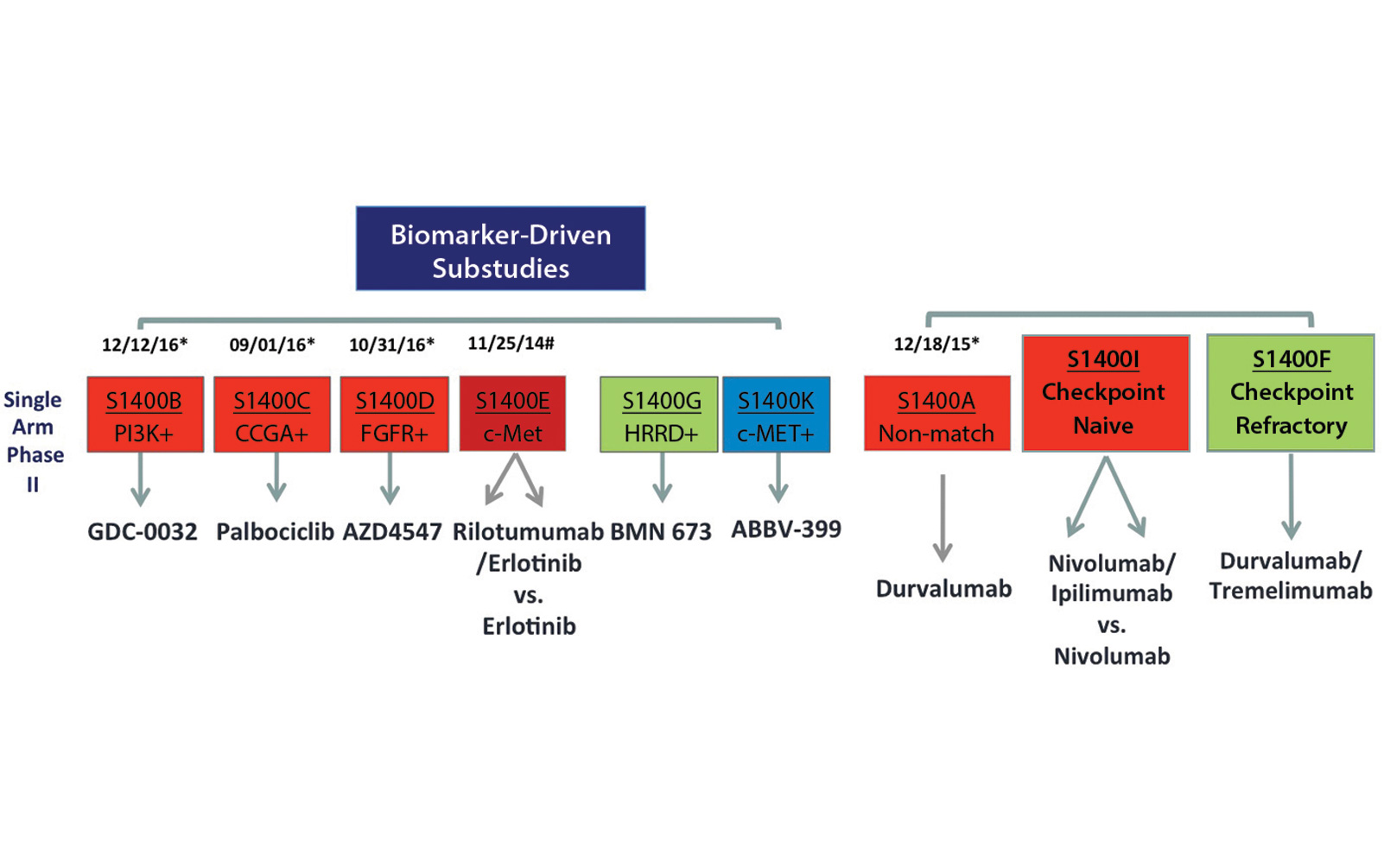 The Lung Master Protocol: Results and Updates