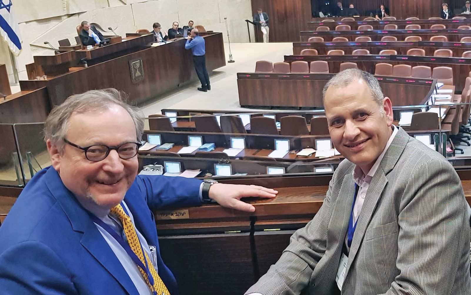 Israel's Parliament Hosts IASLC CEO Dr. Fred R. Hirsch