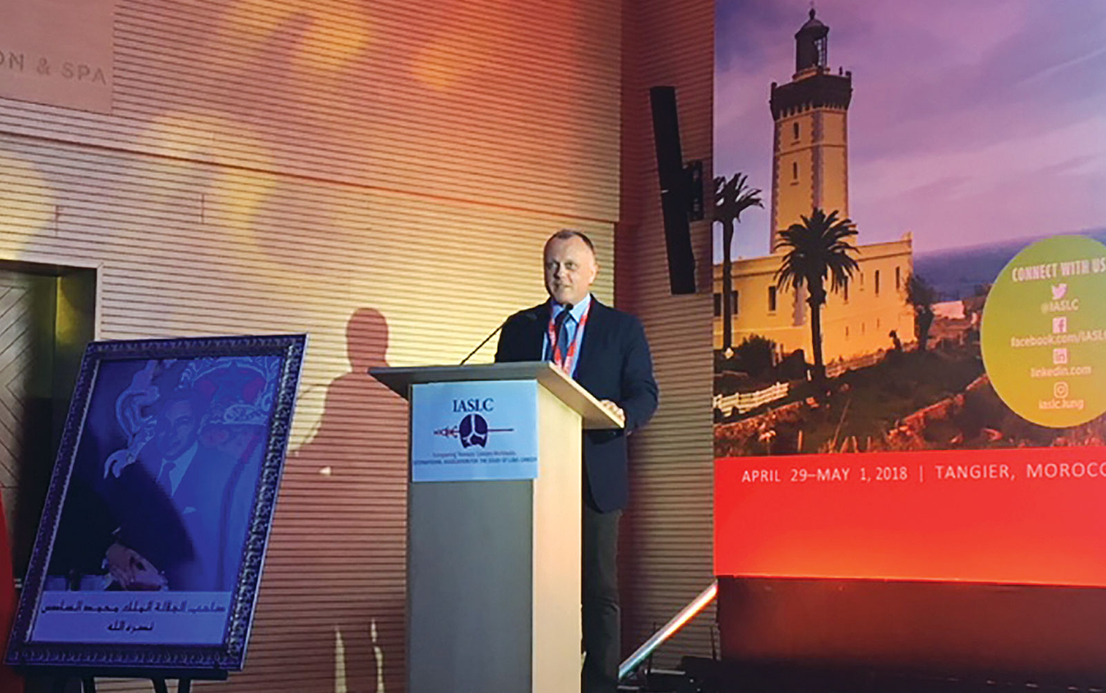 The IASLC Provides More Than Just Scientific Knowledge at Tangier Conference