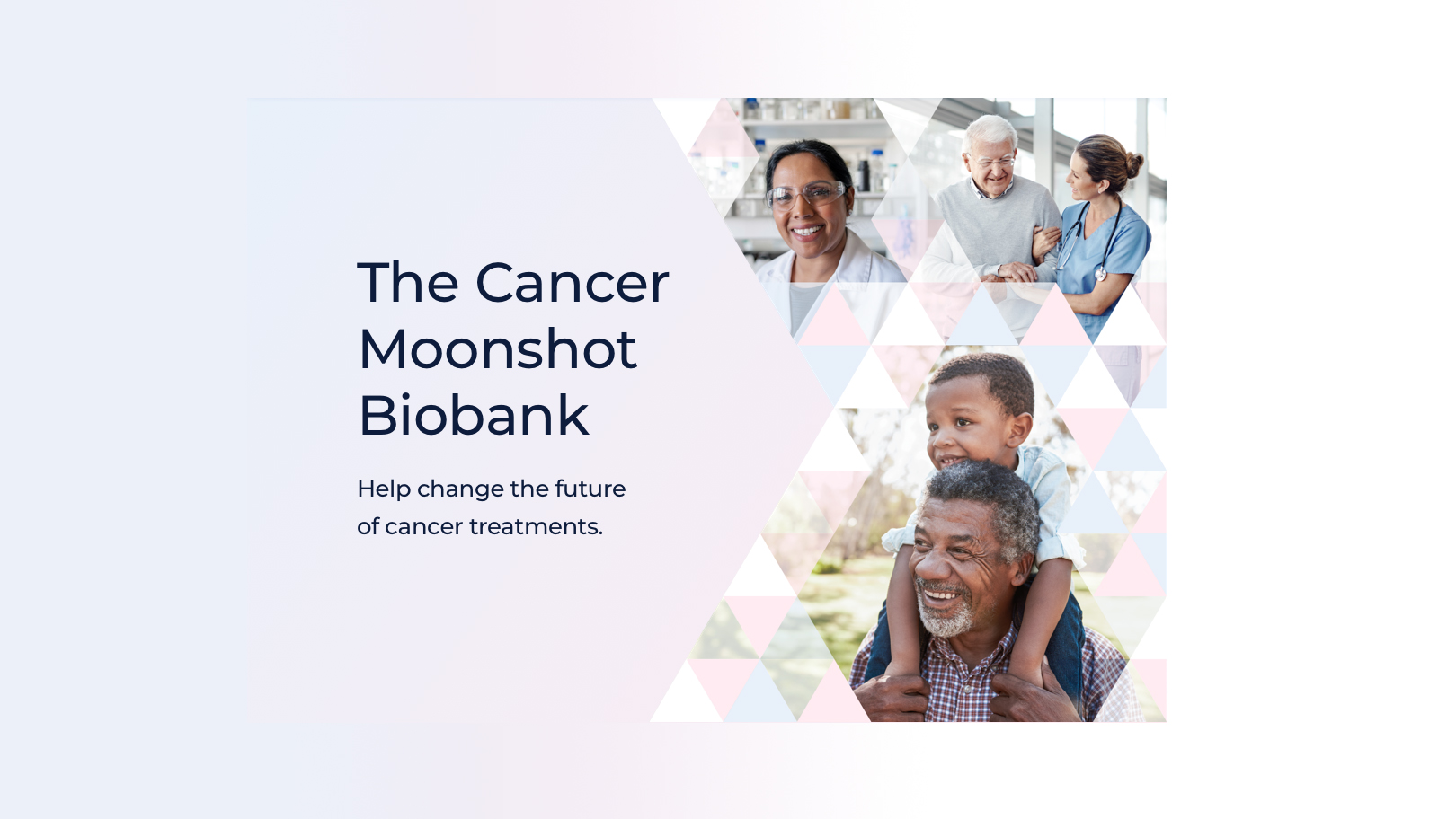 NCI Launches the Cancer Moonshot SM Biobank to Accelerate Research in Cancer Treatment