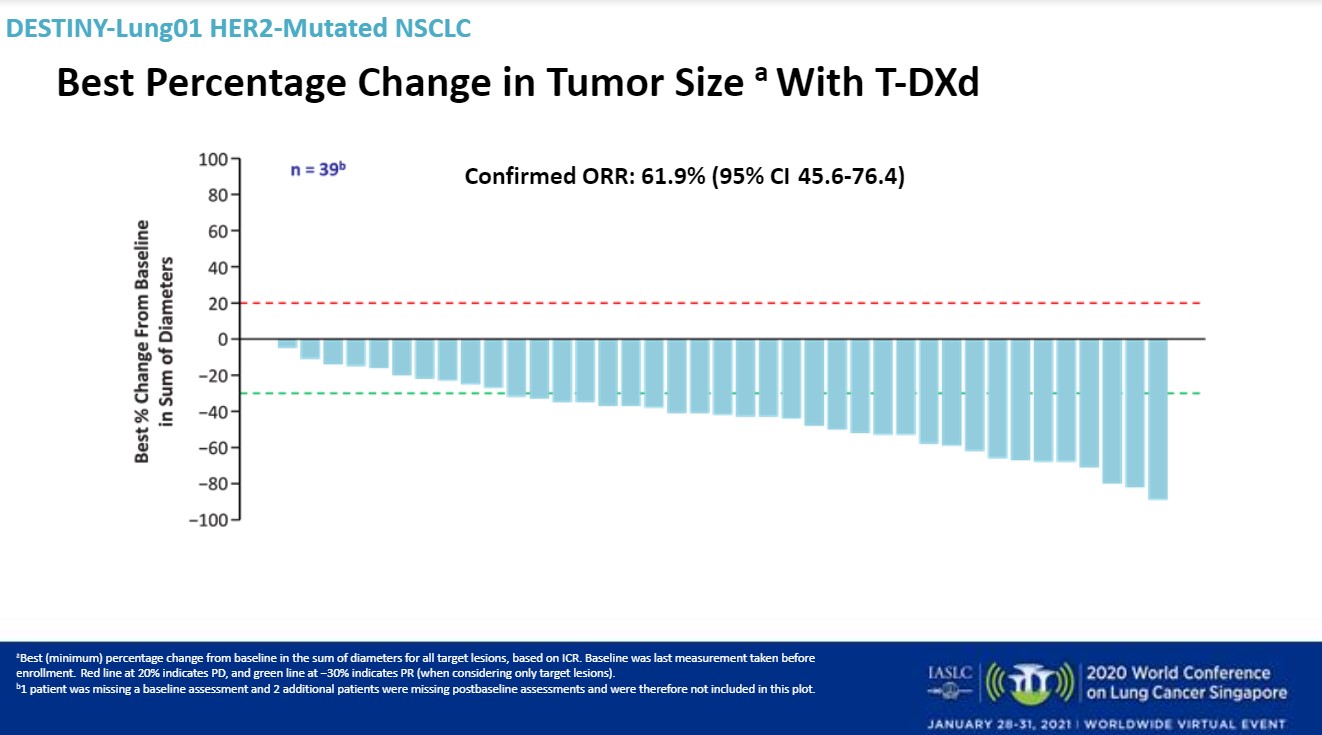 Trastuzumab Deruxtecan Potential New Treatment Options for HER2+ NSCLC