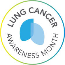 Lung Cancer Awareness Month logo