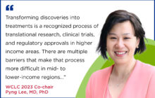 Plenary Session to Offer Strategies for Overcoming Barriers in Transforming Discoveries into Treatments in Lower, Middle-Income Regions