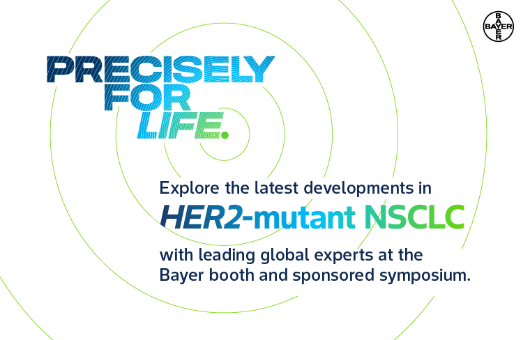 Join Bayer at WCLC 2026: Connecting Science, Clinical Practice, and Patient-Centered Care in HER2-Mutant NSCLC